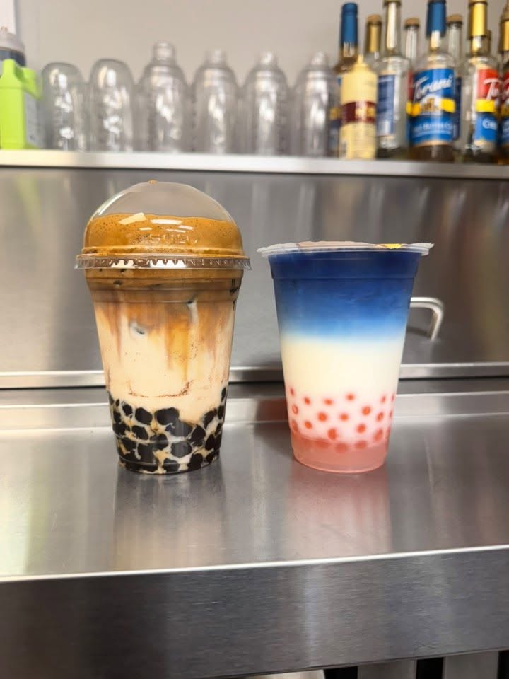 Suki’s Bubble Tea & More shop and menu