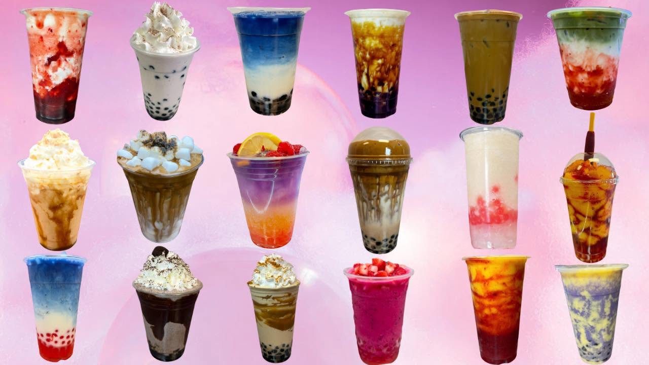 Suki’s Bubble Tea & More shop and menu